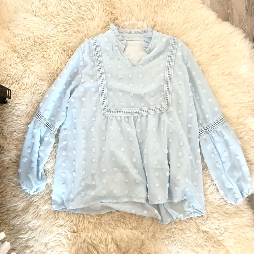 Blue blouse